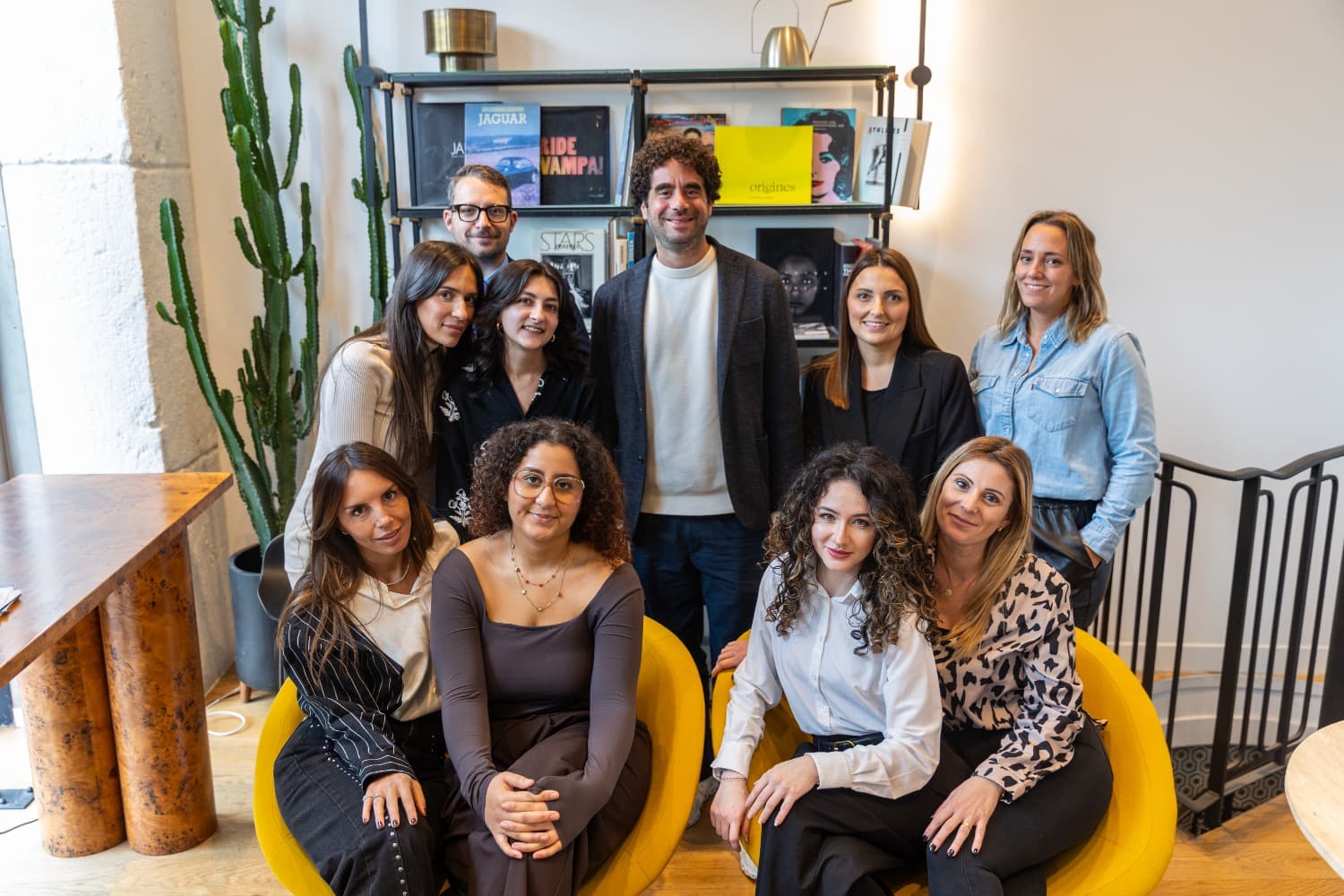 Équipe de gestion locative JOYA dans les locaux de l’agence